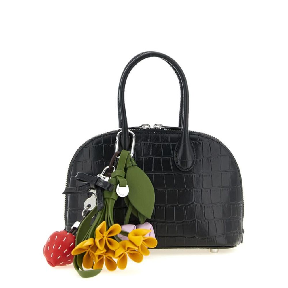 Self-Portrait Black Cowhide Women's Handbag
